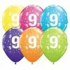 5 Ballons Chiffres 9 -J. Valentine Catalog Soldes 5 ballons chiffres 9