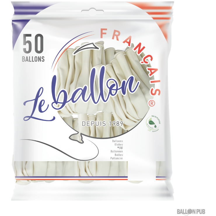50 Ballons Blancs 3 50 Ballons Blancs