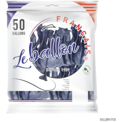 50 Ballons Bleu Marine