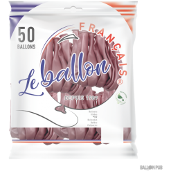 50 Ballons Rose Gold Métal