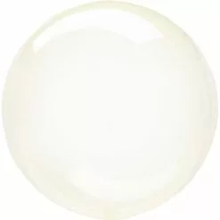 Ballon Boule Jaune Cristal