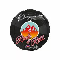 Ballon Disque Vinyle Rock & Roll