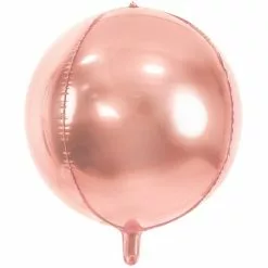 Ballon Mylar Boule Rose Gold