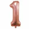 Ballon Mylar Chiffre 1 Rose Gold 40cm -J. Valentine Catalog Soldes ballon mylar chiffre 1 or rose 40cm