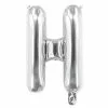 Ballon Mylar Lettre H Argent 100cm -J. Valentine Catalog Soldes ballon mylar lettre h argent 100cm
