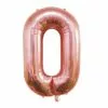Ballon Mylar Lettre O Rose Gold 100cm -J. Valentine Catalog Soldes ballon mylar lettre o or rose 100cm