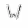 Ballon Mylar Lettre W Argent 100cm