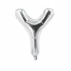 Ballon Mylar Lettre Y Argent 100cm