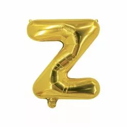 Ballon Mylar Lettre Z Or 40cm