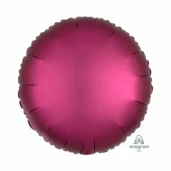 Ballon Mylar Rond Rose Satiné