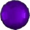 Ballon Mylar Rond Violet 18"
