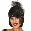 Bandeau Années 20 Noir Avec Plumes De Paon 2 Bandeau Années 20 Noir Avec Plumes De Paon -J. Valentine Catalog Soldes bandeau annees 20 noir avec plumes de paon