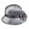 Chapeau Cloche Gris -J. Valentine Catalog Soldes chapeau cloche gris