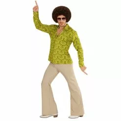 Chemise Homme Disco Wallpaper