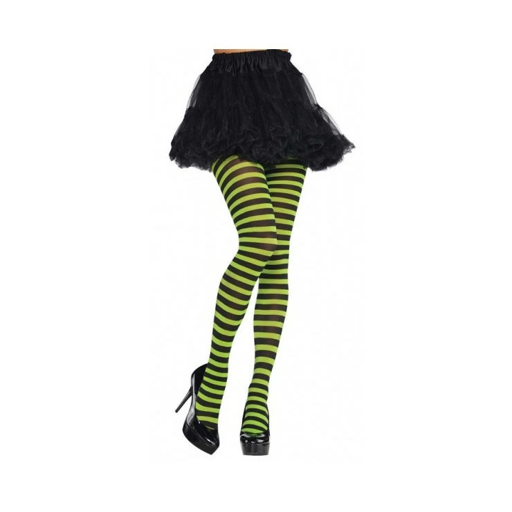 Collant Rayé Jaune Et Noir 3 Collant Rayé Jaune Et Noir