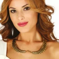 Collier Antique Feuilles De Laurier