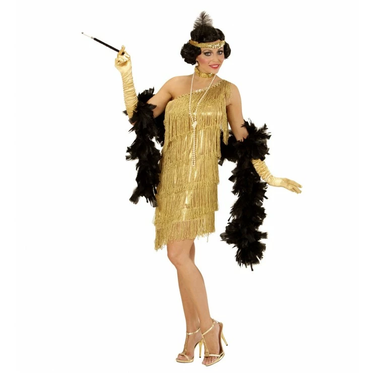 Déguisement Charleston Doré 4 Déguisement Charleston Doré – Image 2