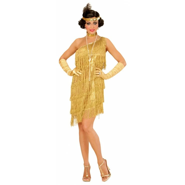 Déguisement Charleston Doré 3 Déguisement Charleston Doré