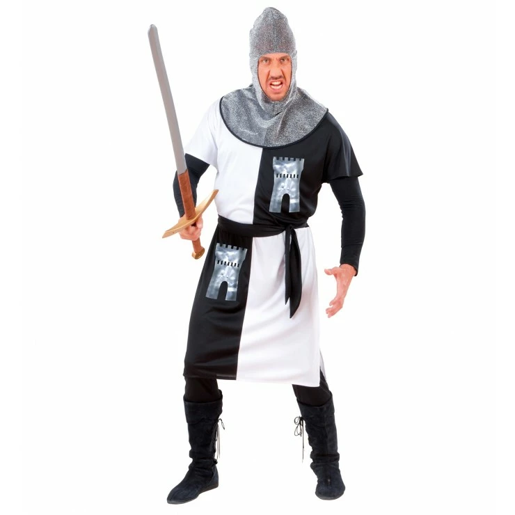 Déguisement Chevalier Du Moyen-âge Blanc Adulte 5 Déguisement Chevalier Du Moyen-âge Blanc Adulte – Image 3