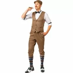 Gilet Homme Années 20 Luxe