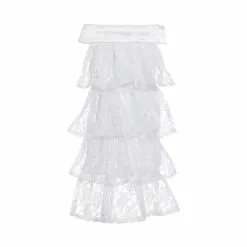 Jabot Dentelle Blanche