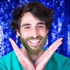 Kit Barbe à Paillettes Dorées 6 Kit Barbe à Paillettes Dorées -J. Valentine Catalog Soldes kit barbe a paillettes dorees 1 1