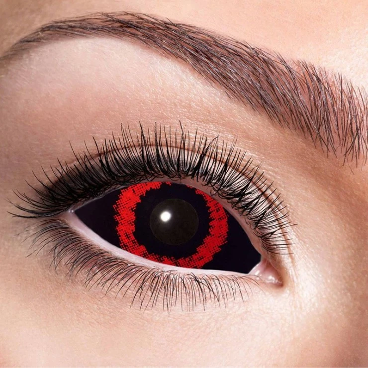 Lentilles Sclera Red Demon 6 Mois 3 Lentilles Sclera Red Demon 6 Mois