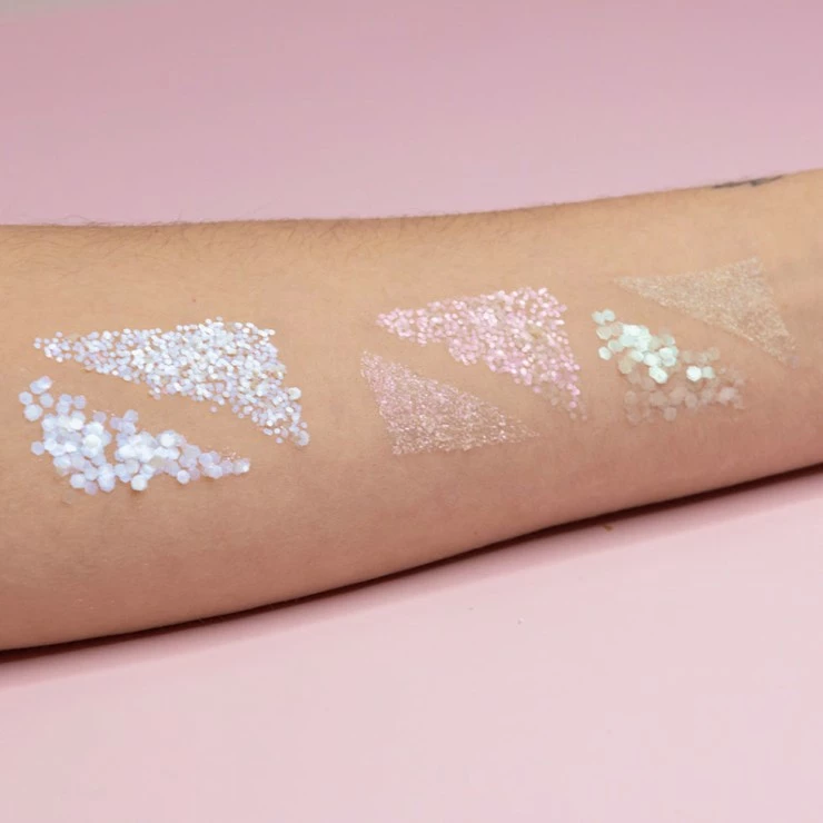 Paillettes épaisses Pure Opale Vert 3 Paillettes épaisses Pure Opale Vert