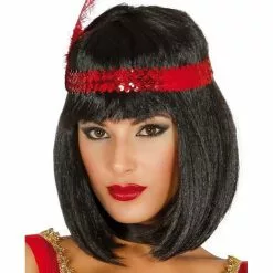 Perruque Carré Noir Charleston