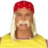 Perruque Catcheur 80's Avec Bandana Et Moustache -J. Valentine Catalog Soldes perruque catcheur 80 s avec bandana et moustache