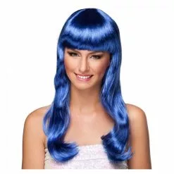Perruque Chique Bleue