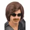 Perruque Homme Années 70 Brune -J. Valentine Catalog Soldes perruque homme annees 70 brune