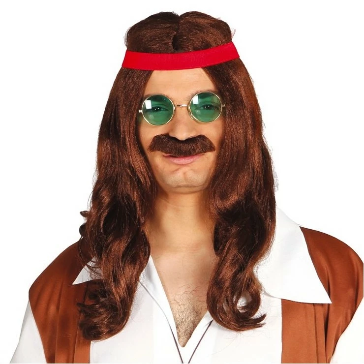 Perruque Homme Hippie 3 Perruque Homme Hippie