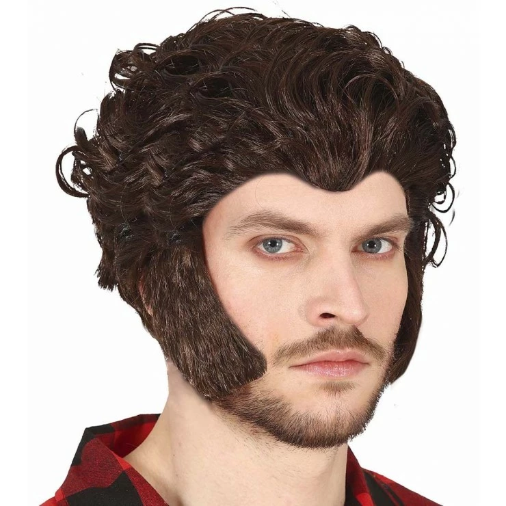 Perruque Loup-garou Adulte 3 Perruque Loup-garou Adulte