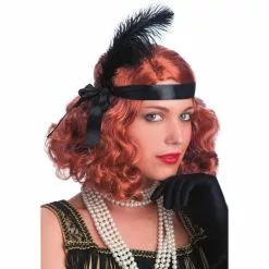 Perruque Rousse Années 20