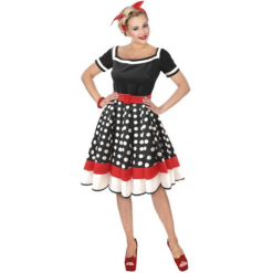 Robe à Pois Année 50