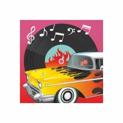 Serviettes Rock & Roll 50's X16