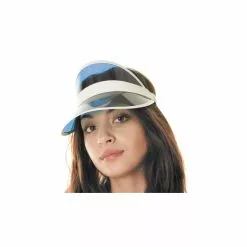 Visière Poker Bleue